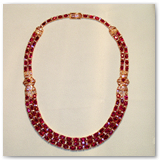 Pietre Preziose: Collana Rubini / Precious Stones: Ruby necklace