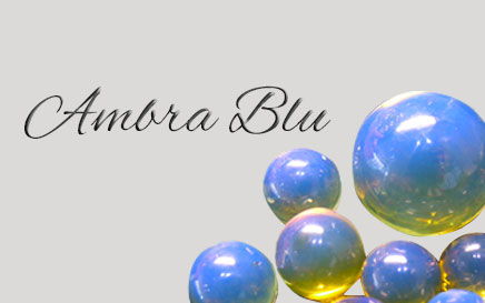Galleria Foto Ambra Blu - Gioielli in Ambra Blu Greco Preziosi